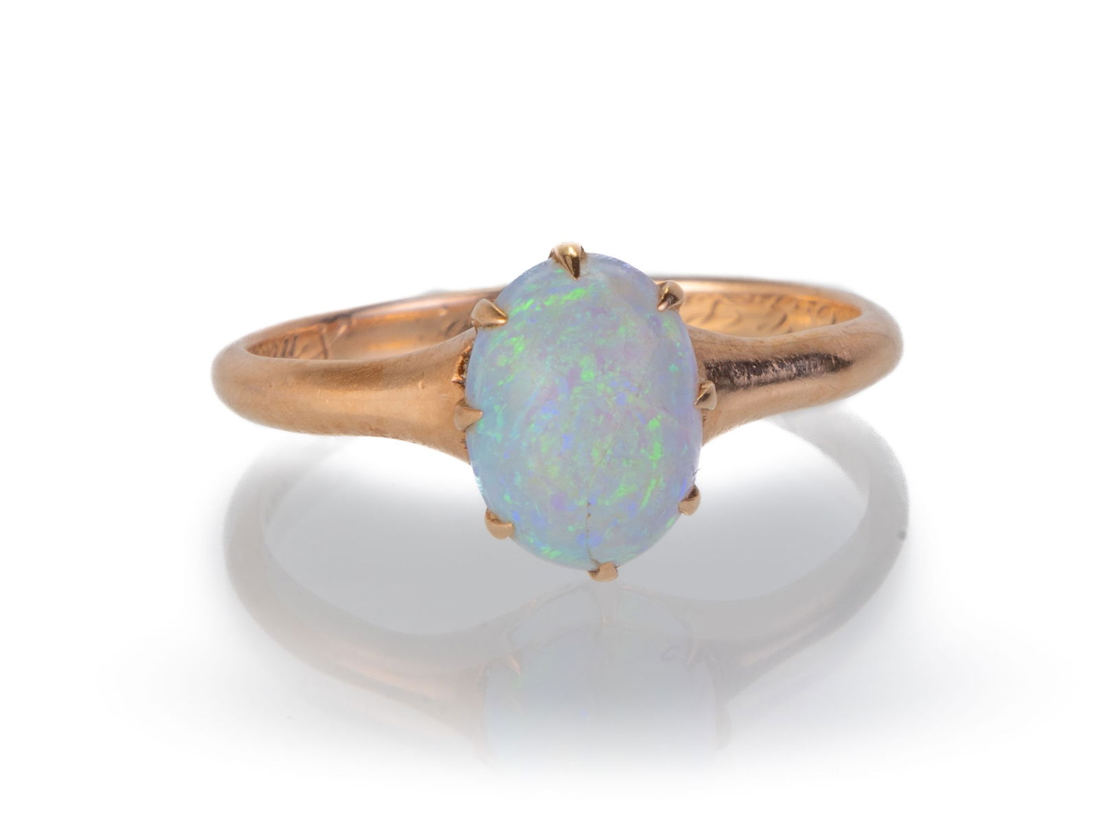 14k Yellow Gold Opal Ring (1 of 5)