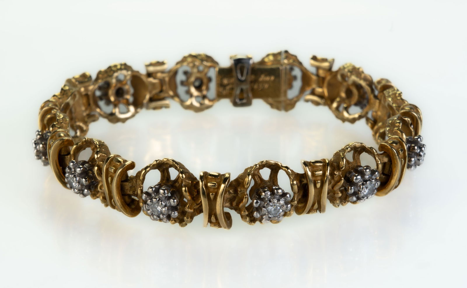 18k Diamond Bracelet (1 of 2)