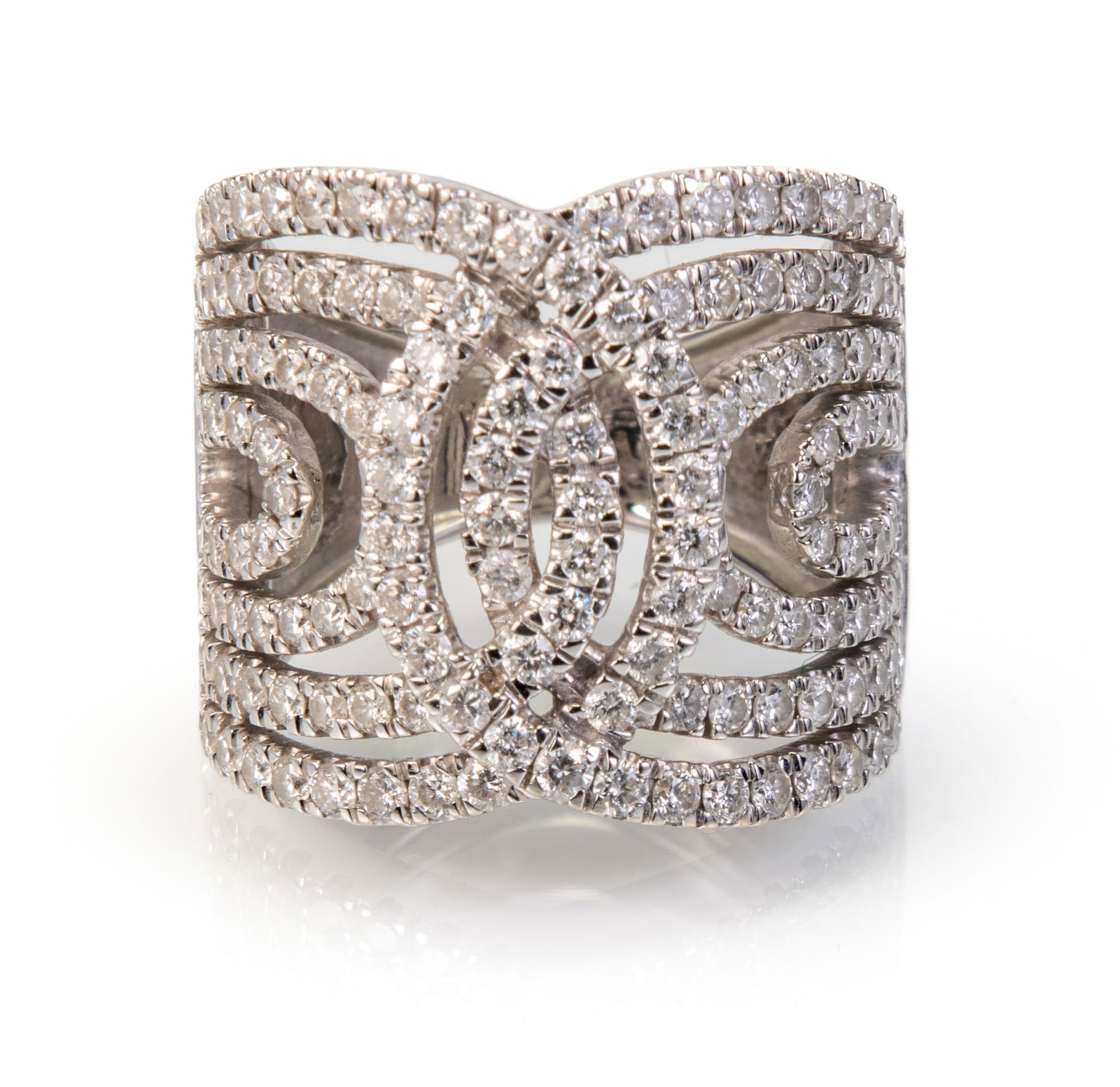 14k White Gold Diamond Ring (1 of 4)