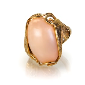 14k Coral Ring