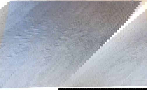 Designer "Chevelle" Carpet by Solo: A textured wool rug custom ordered from Solo Carpets. "Chevelle" style in Alabaster (bright white) color. Please note: All property is sold "AS IS" and any statement, whether oral or written, is
