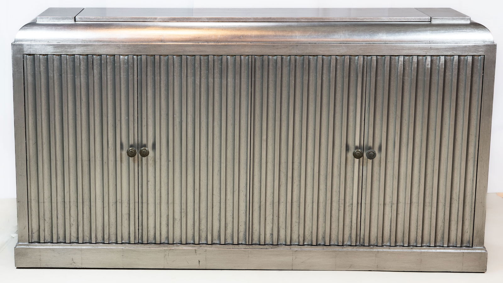 Retractable TV Cabinet with installed Samsung 43 in LCD TV (1 of 10)