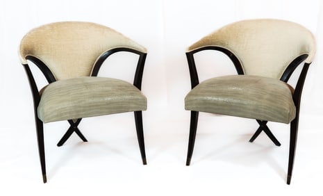 Pair Christopher Guy "Monte Carlo" Occasional Chairs