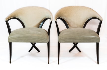 Pair Christopher Guy "Monte Carlo" Occasional Chairs