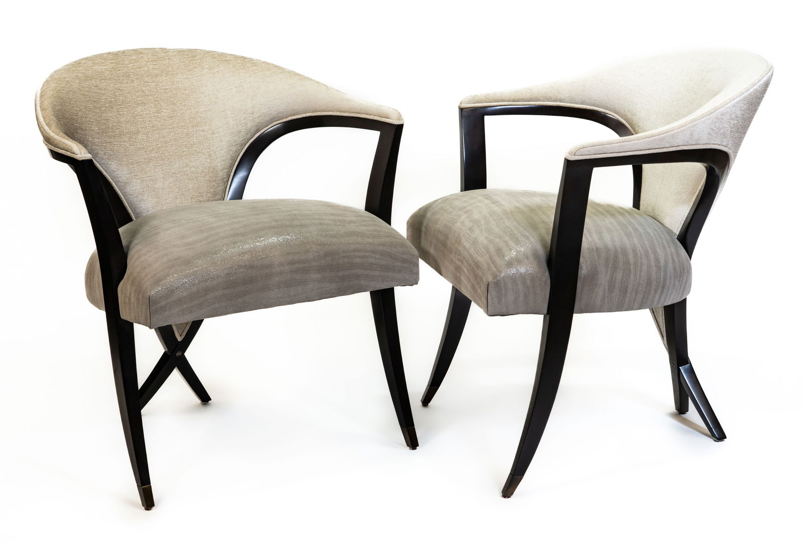 Pair Christopher Guy "Monte Carlo" Occasional Chairs (1 of 7)