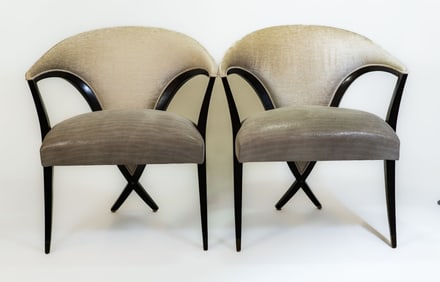 Pair Christopher Guy "Monte Carlo" Occasional Chairs