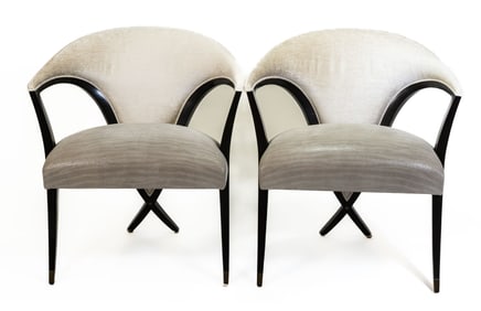 Pair Christopher Guy "Monte Carlo" Occasional Chairs