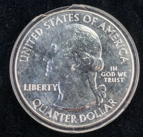 2014 Everglade Five Ounce 999 Silver Quarter