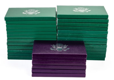 Thirty-one (31) US Mint Proof Sets Mixed Dates
