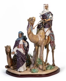 Large Lladro Sculpture "Hombres del Desierto"