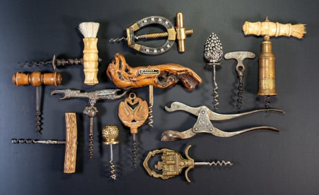 Twelve (12) Antique & Vintage Corkscrews