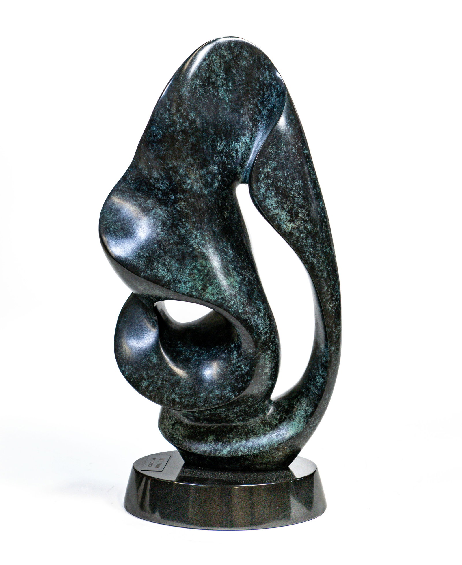 Joy Taylor (American, 20th c) Abstract Stone Sculpture "Free Form" (1 of 6)
