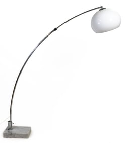 Adjustable Arc Lamp on Marble Base