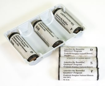 Fifteen (15) $10 Bank Rolls PDS American National Parks