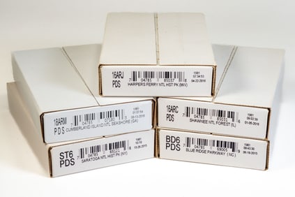 Fifteen (15) $10 PDS Quarter Rolls America National Parks