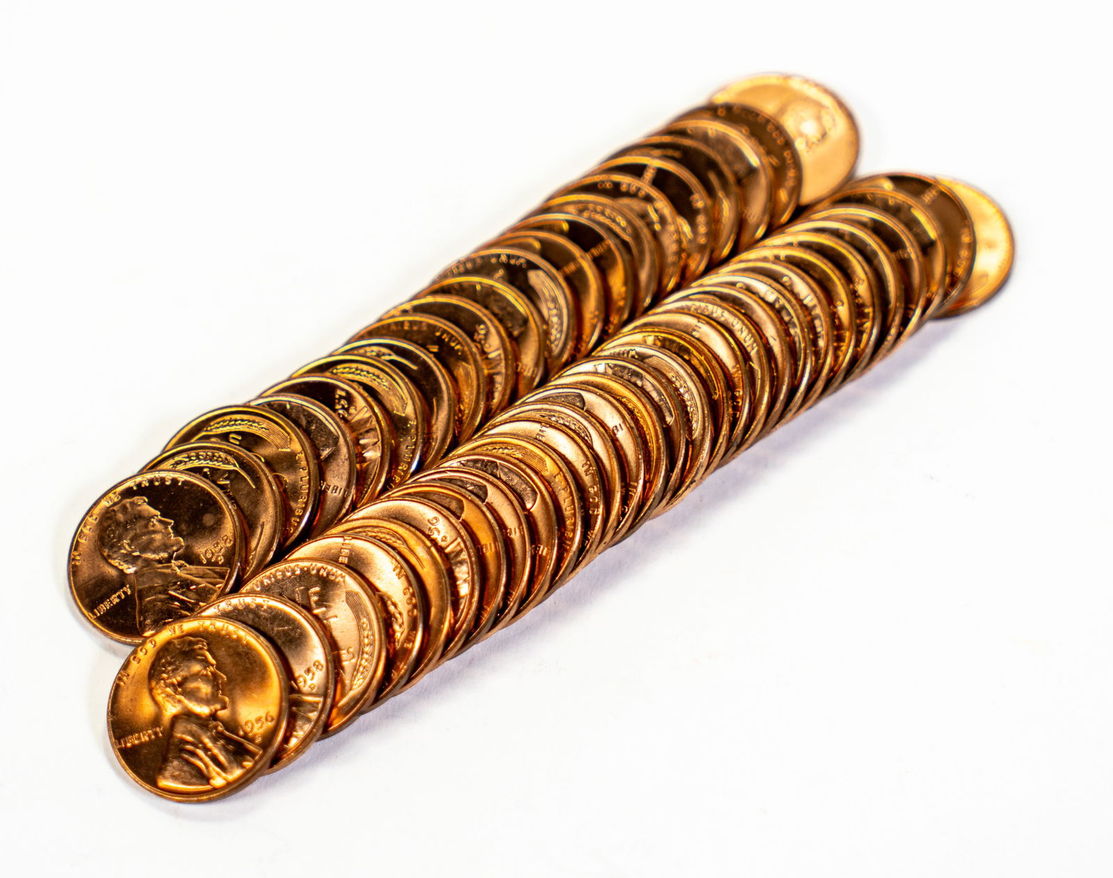 Fifty (50) Mixed Date Wheat Penny Errors AU (1 of 4)