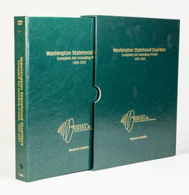 Complete Album Washington State Quarters with Proofs 1999-2003