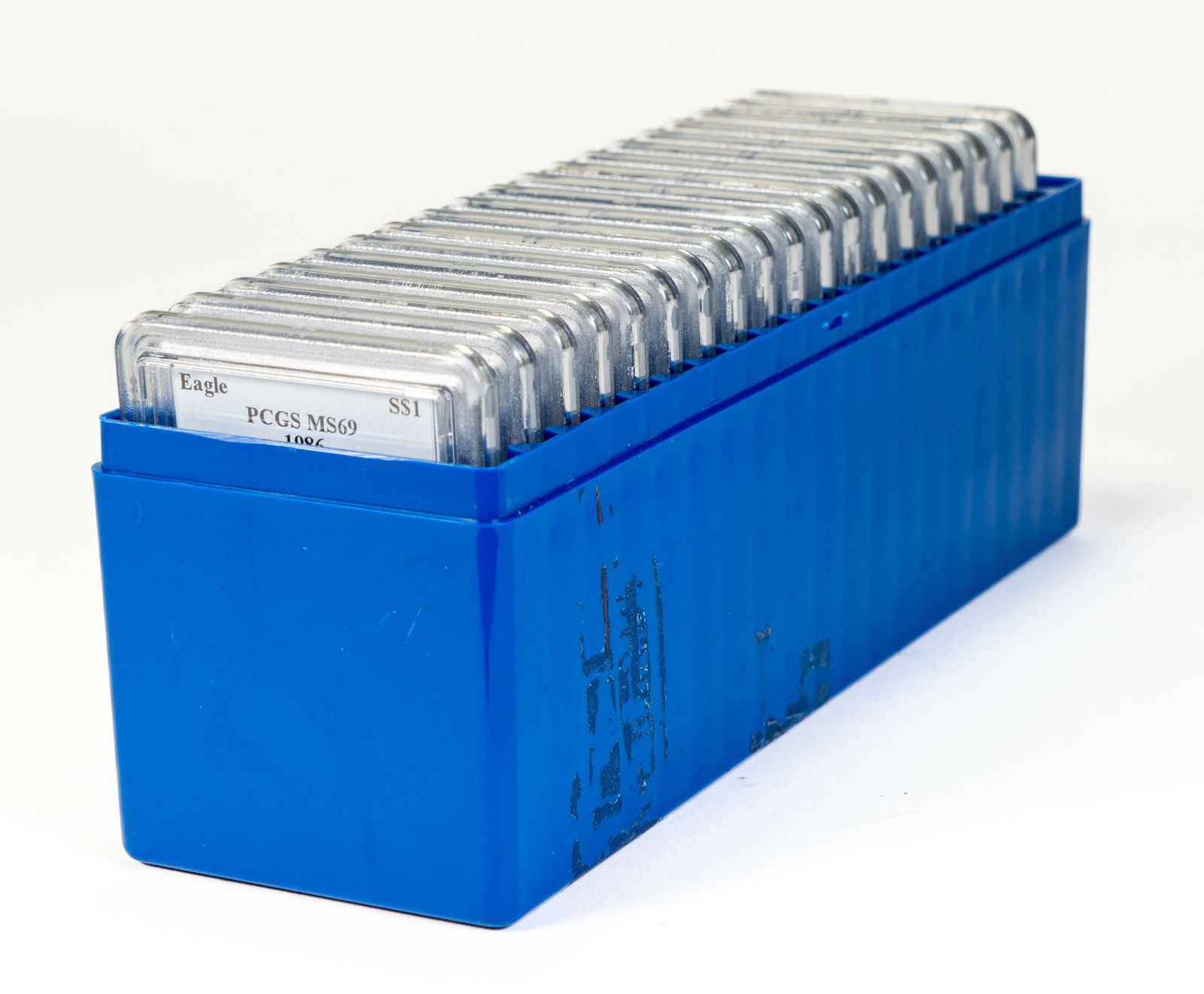 Nineteen (19) US Silver Eagles all PCGS MS69 (1 of 3)