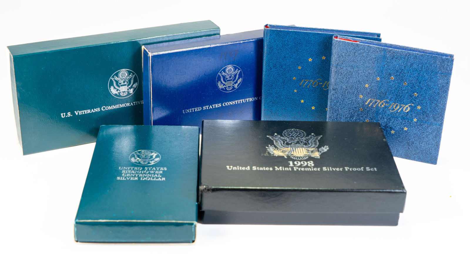 Silver Proof and Silver Commemorative Lot 5 Piece (1 of 6)