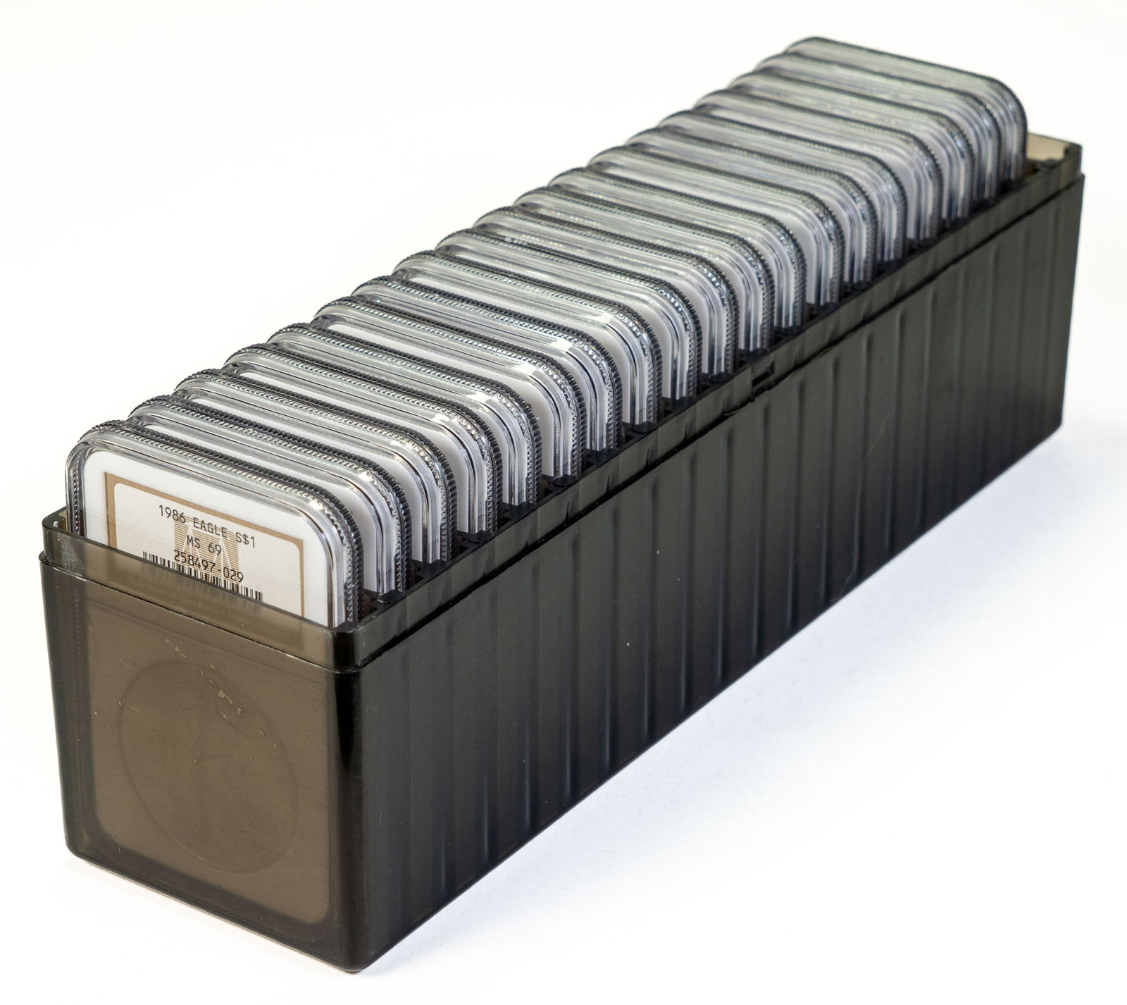 Nineteen (19) US Silver Eagle Coins all NGC MS69 1986-2004 (1 of 7)