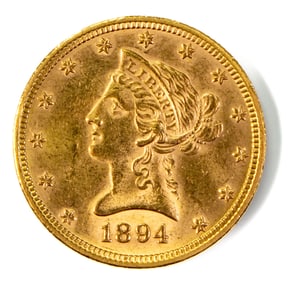 1894 Liberty Head $10 Gold Coin