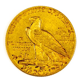 1928 US $2.50 Indian Head Gold Coin
