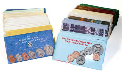 Sixty-Seven (67) US Mint Uncirculated Coin Sets