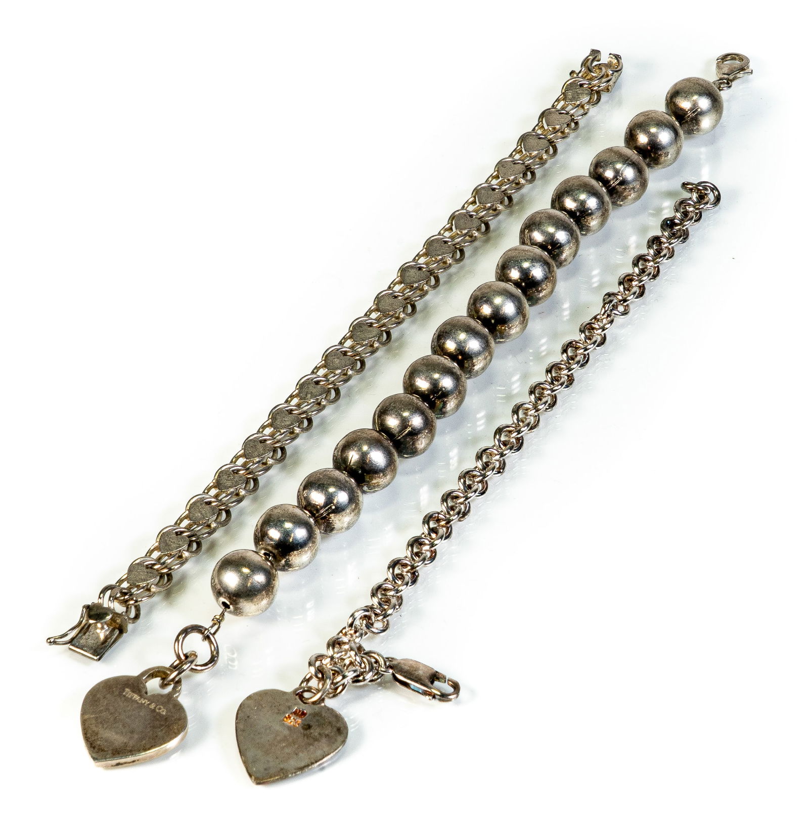 Three (3) Heart Themed Bracelets (1 of 7)