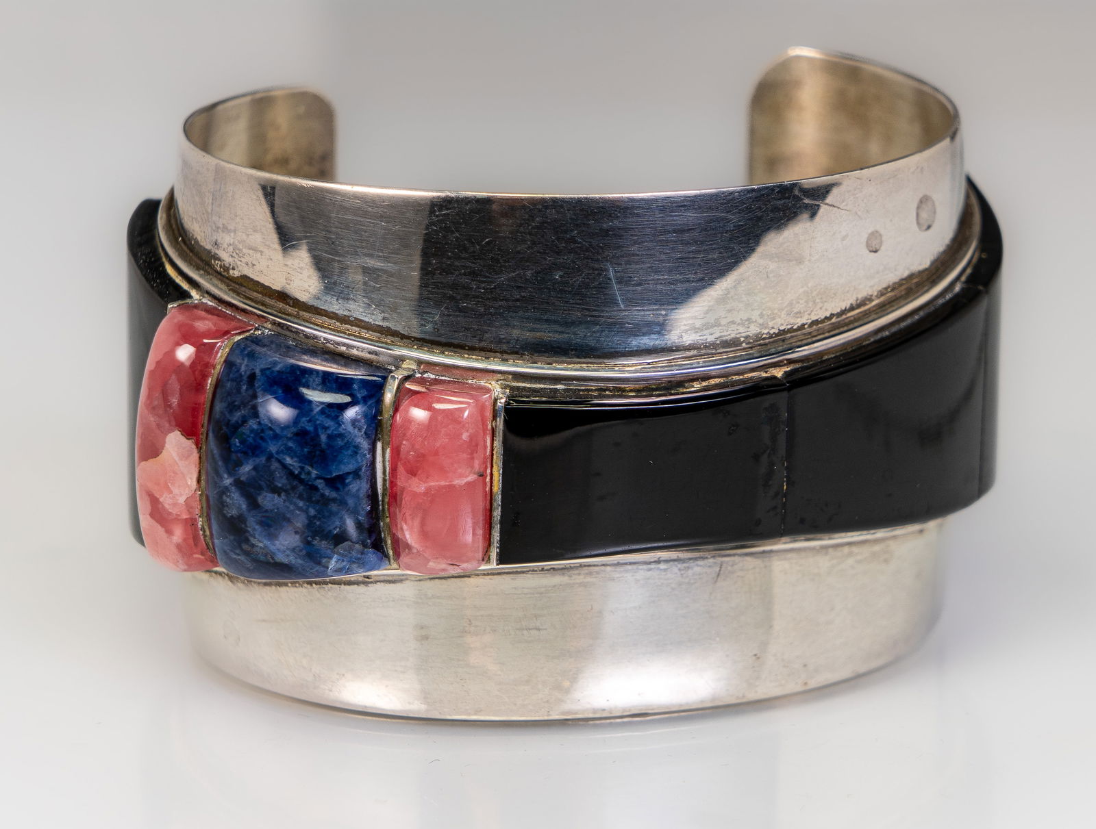 Jack Woolsey Sterling Silver Cuff Bracelet (1 of 6)