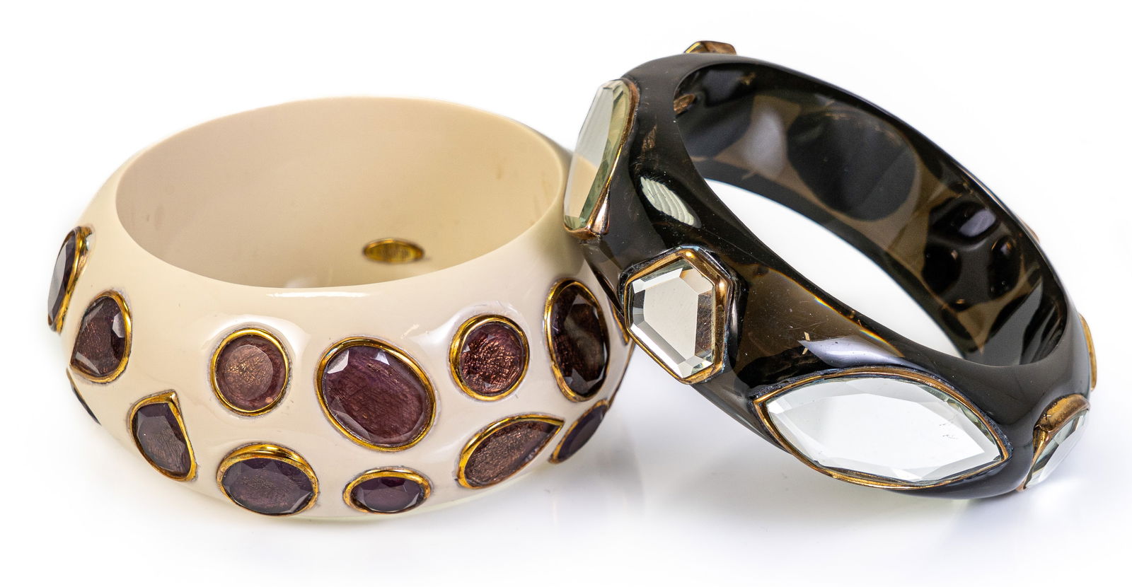 Two (2) Isharya Bangle Costume Bracelets (1 of 6)