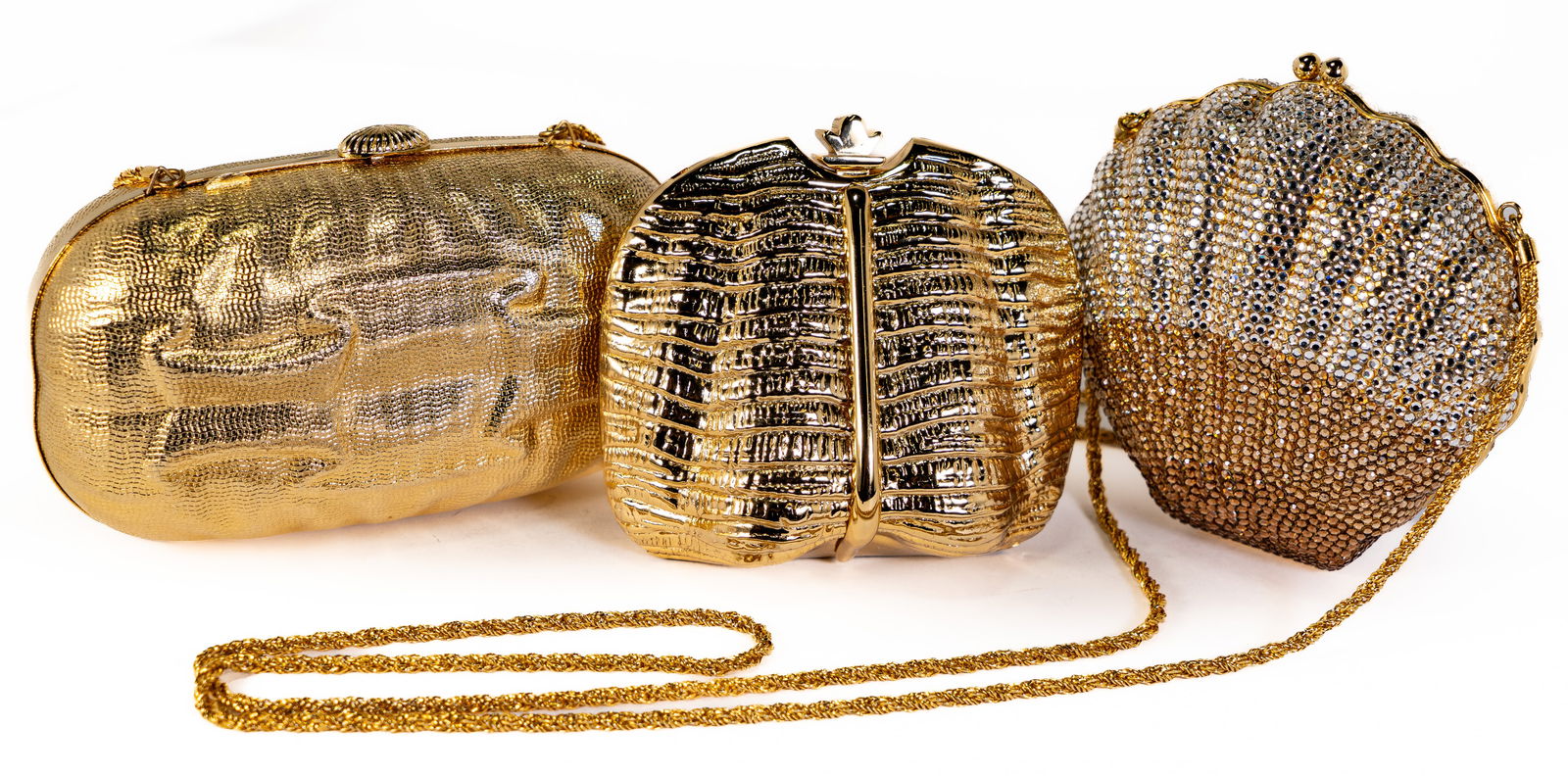 Three (3) Jeweled & Evening Metal Purses (1 of 5)
