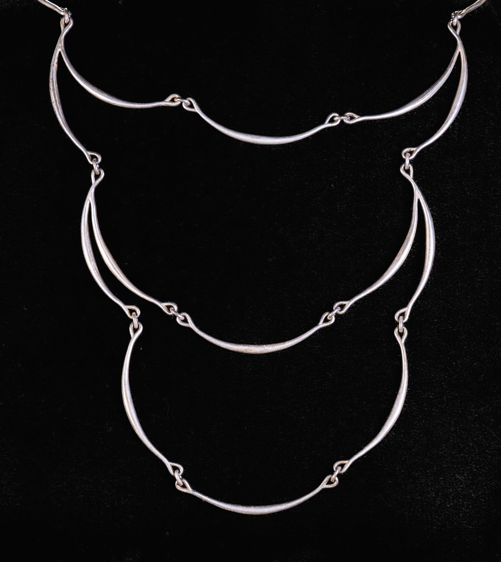 Rare Sterling Silver Georg Jensen Necklace (1 of 4)