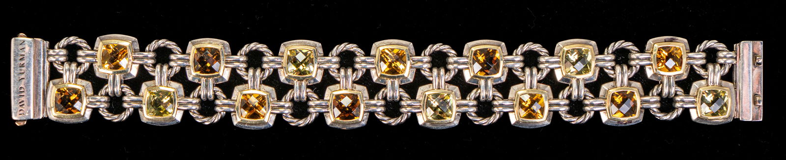 David Yurman Sterling Silver & Semiprecious Stones Bracelet (1 of 5)