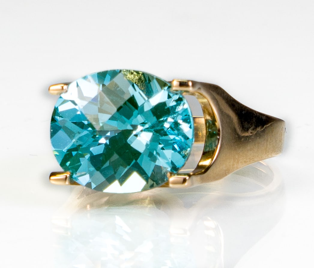 14k Gold & Semiprecious Stone Ring (1 of 7)