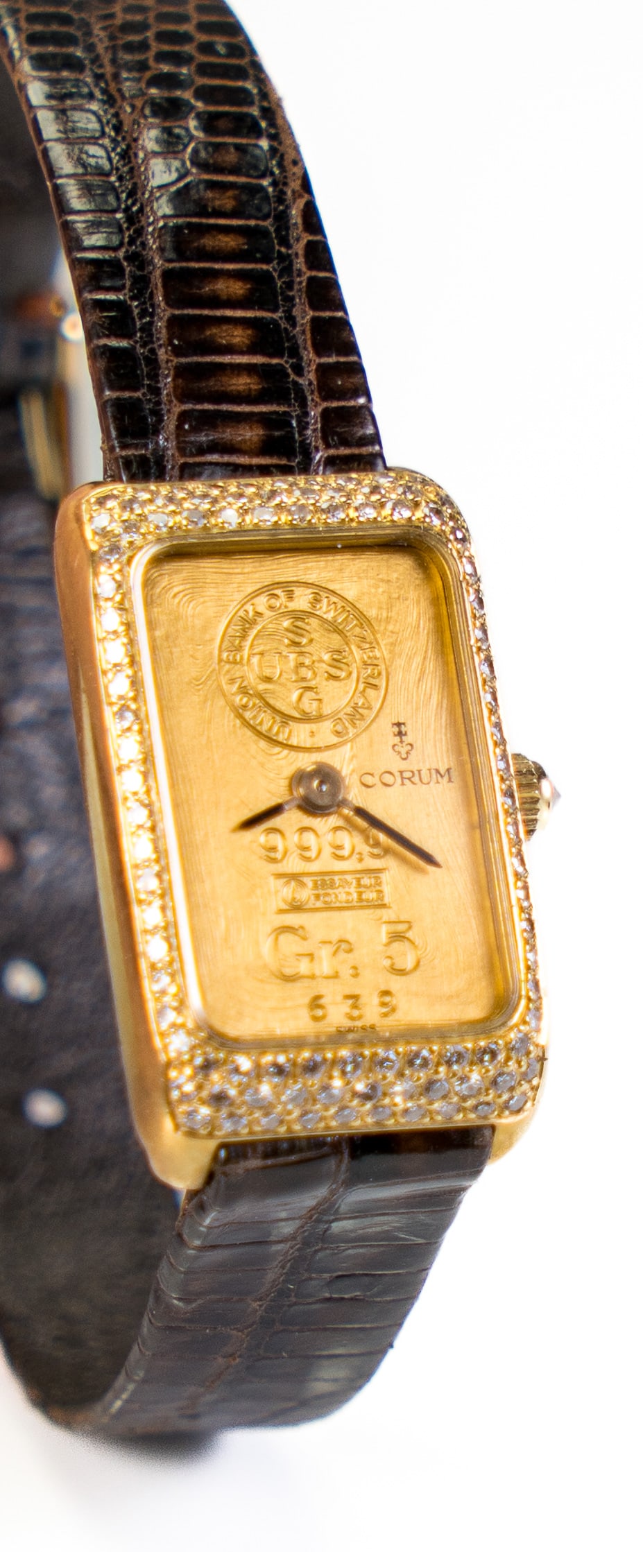 18k Gold Ingot Corum Ladies Watch (1 of 9)