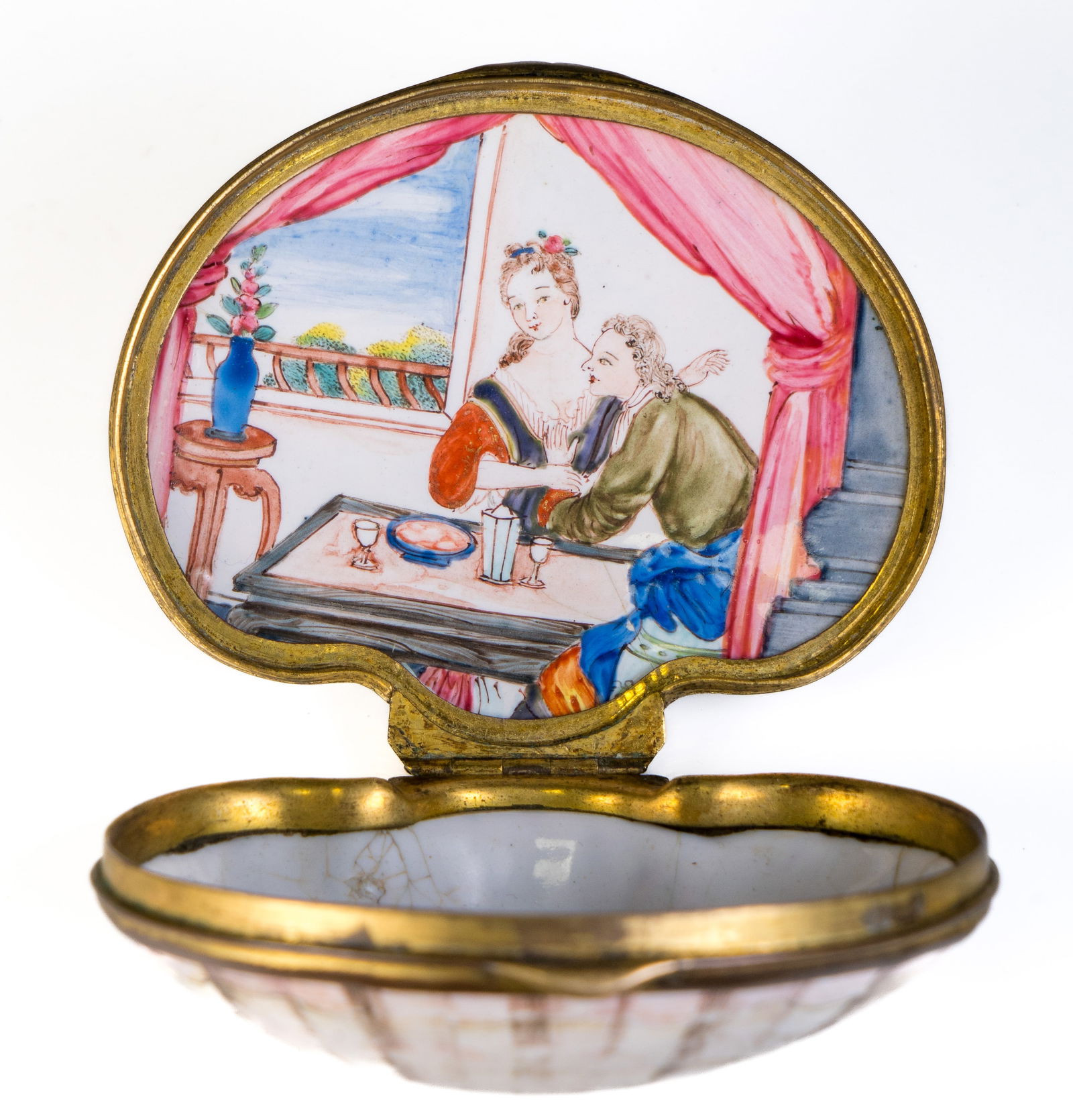 18th Century Chinese Shell Form Snuff Box (1 of 7)