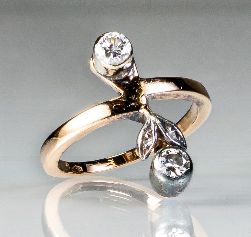 14k Gold & Diamonds Ring (1 of 5)