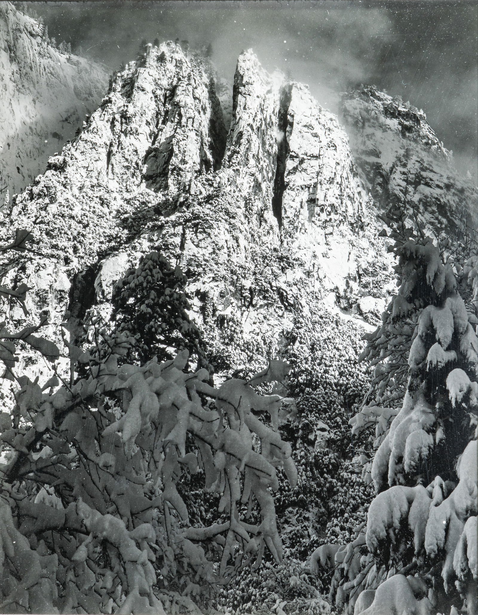 Edward Weston (American, 1886-1958) Photograph "Yosemite" (1 of 3)