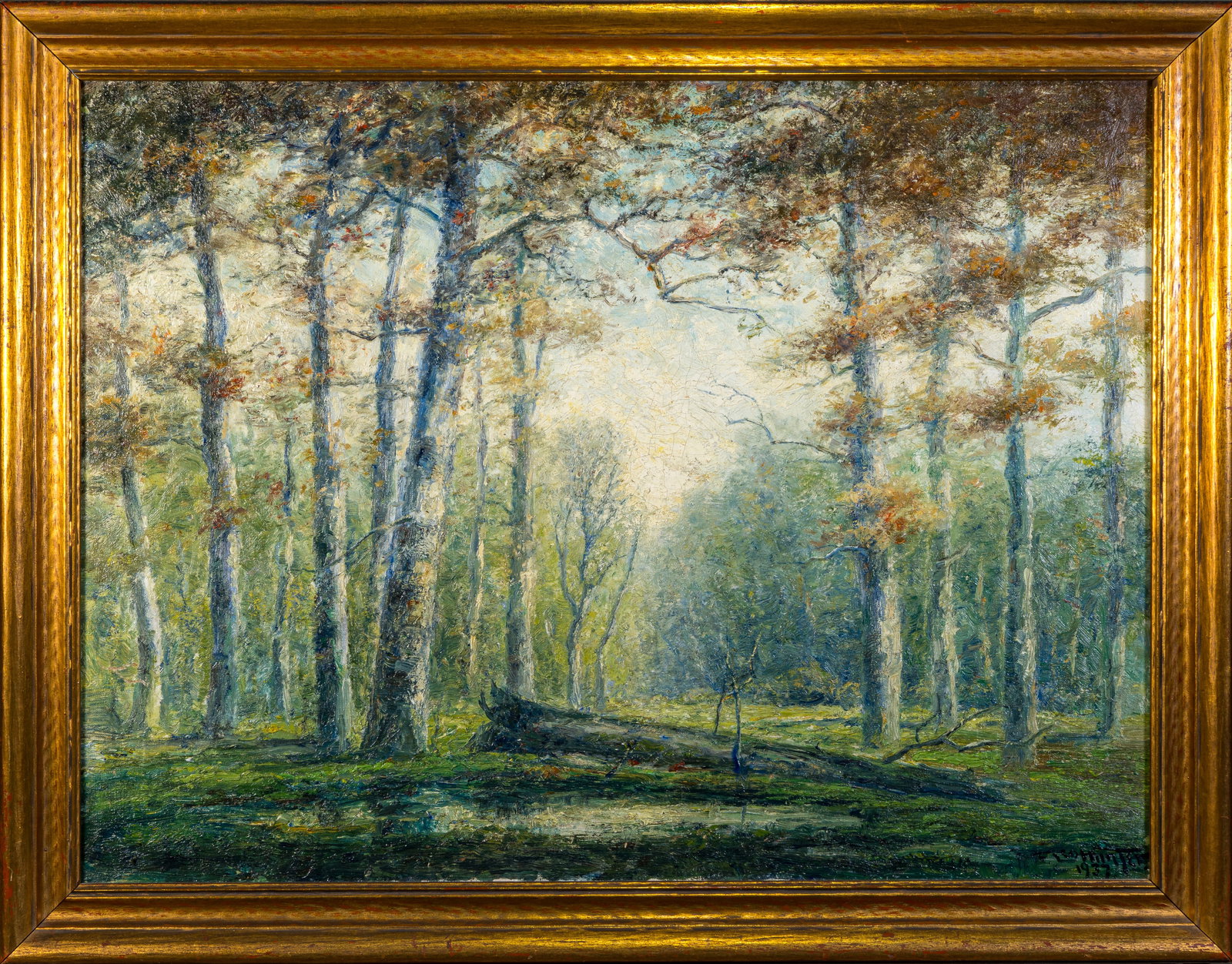 Frederick Leo Hunter (American, 1858-1943) Painting (1 of 7)