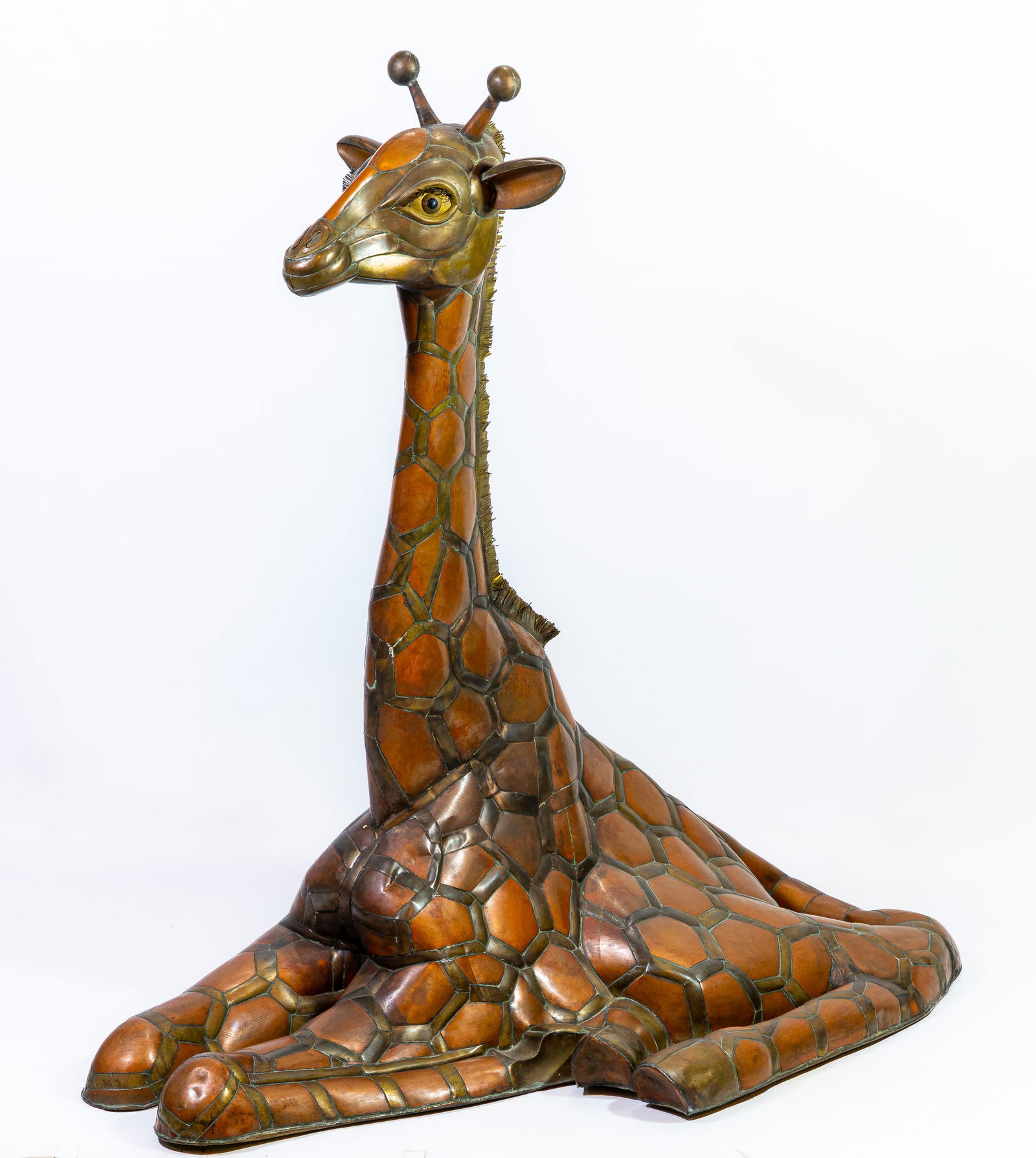 Sergio Bustamante (Mexican, b. 1949) Large Giraffe Sculpture (1 of 12)