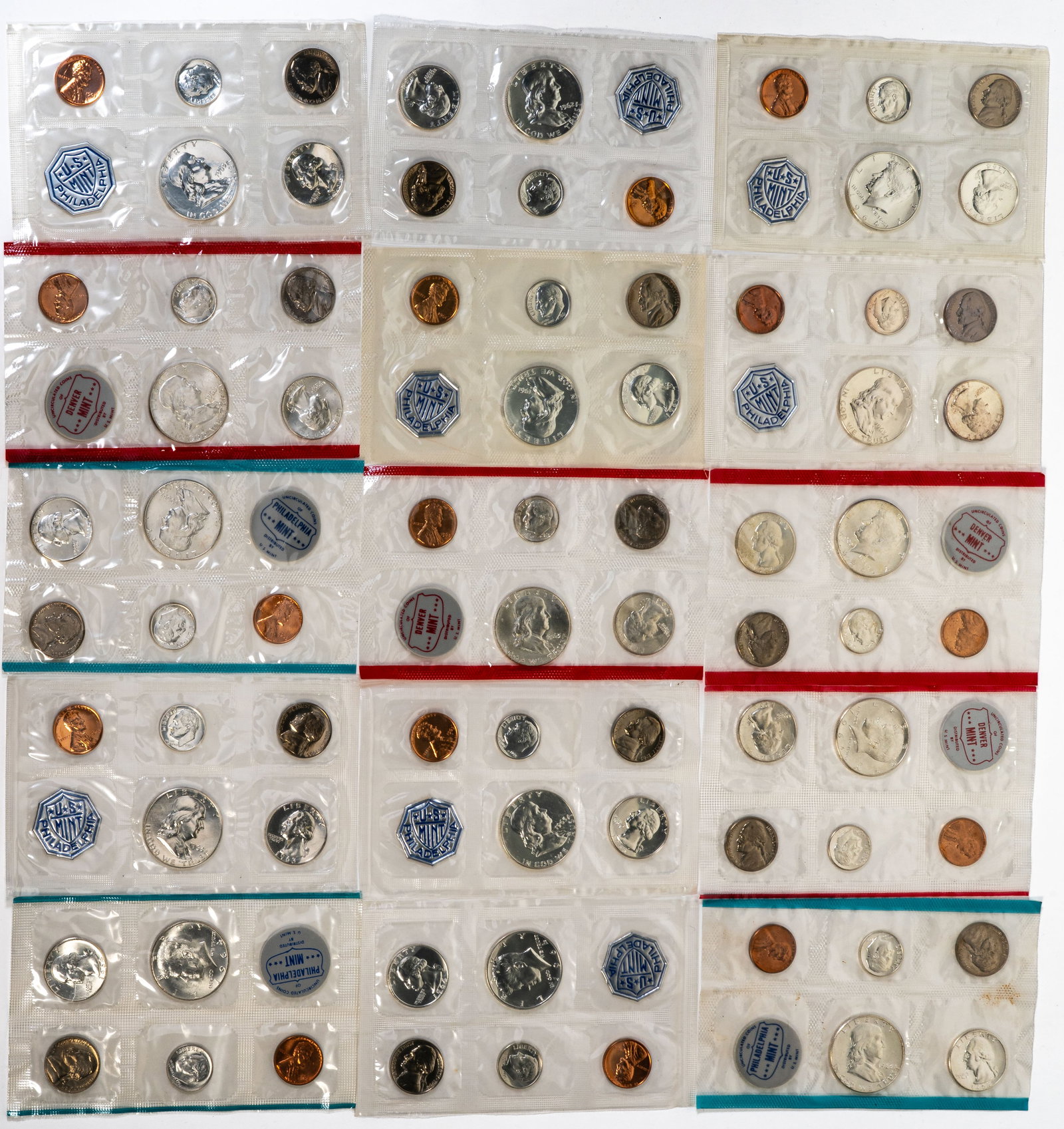 Fiften (15) 90% Silver Mint Sets (1 of 5)