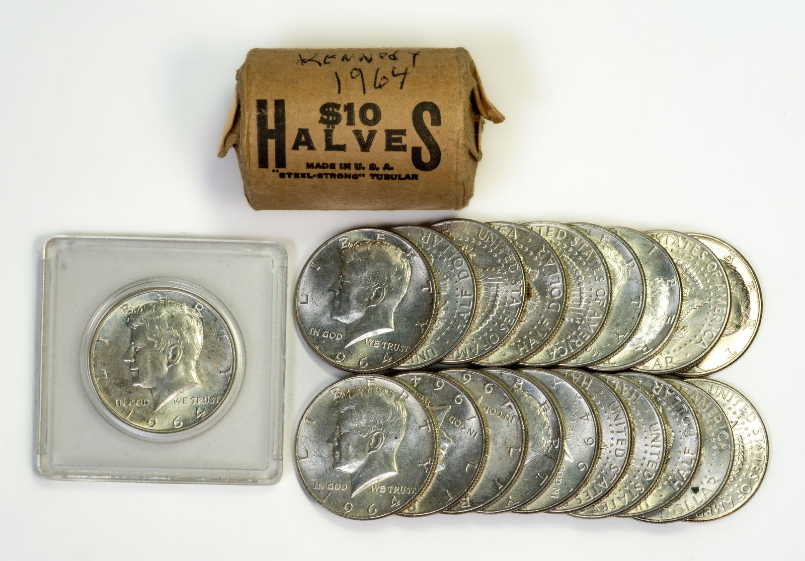 Forty (40) 1964 Kennedy Half Dollars (1 of 4)
