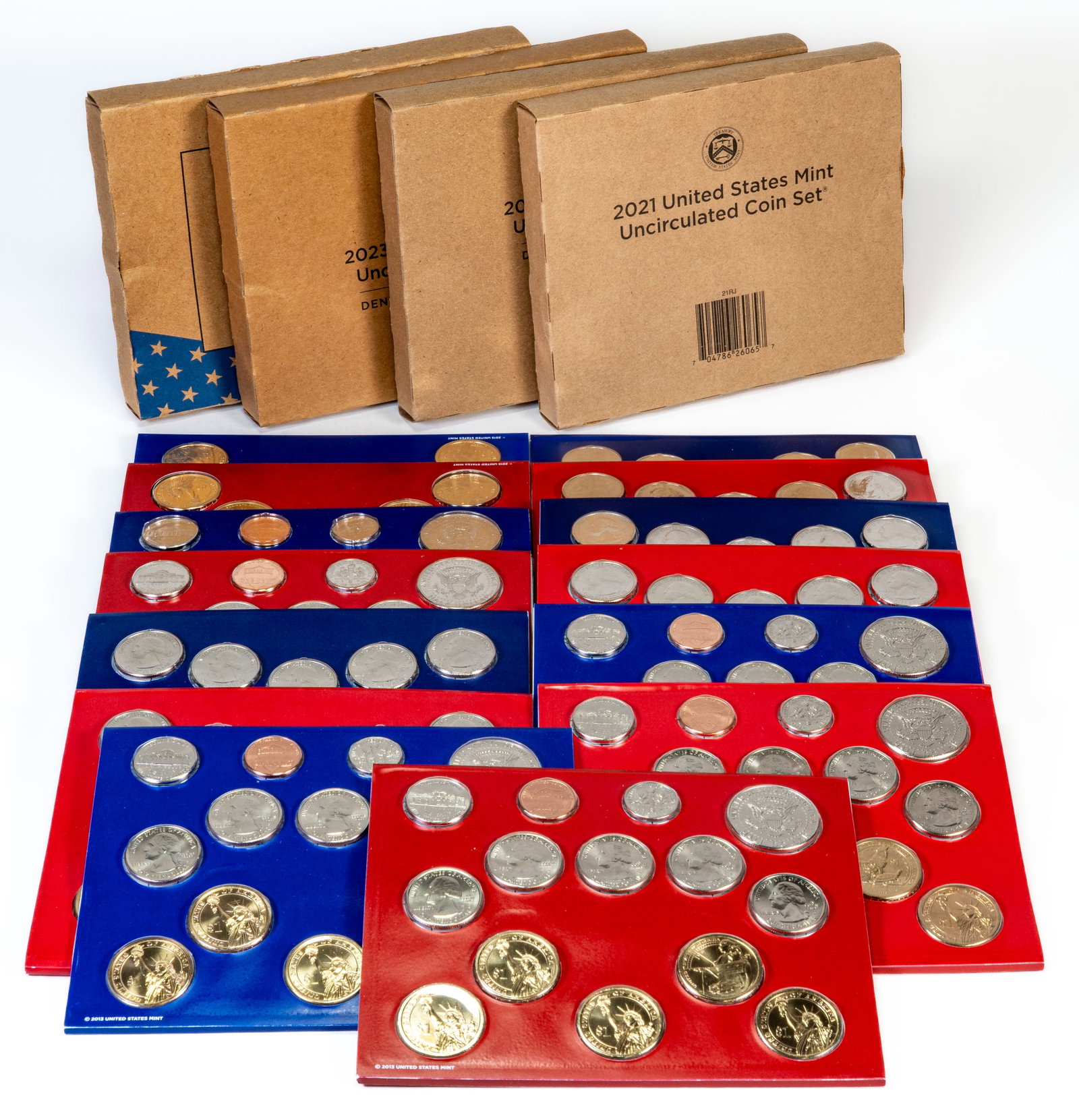 Eleven (11) US Mint Uncirculated Mint Sets 2013-2024 (1 of 3)