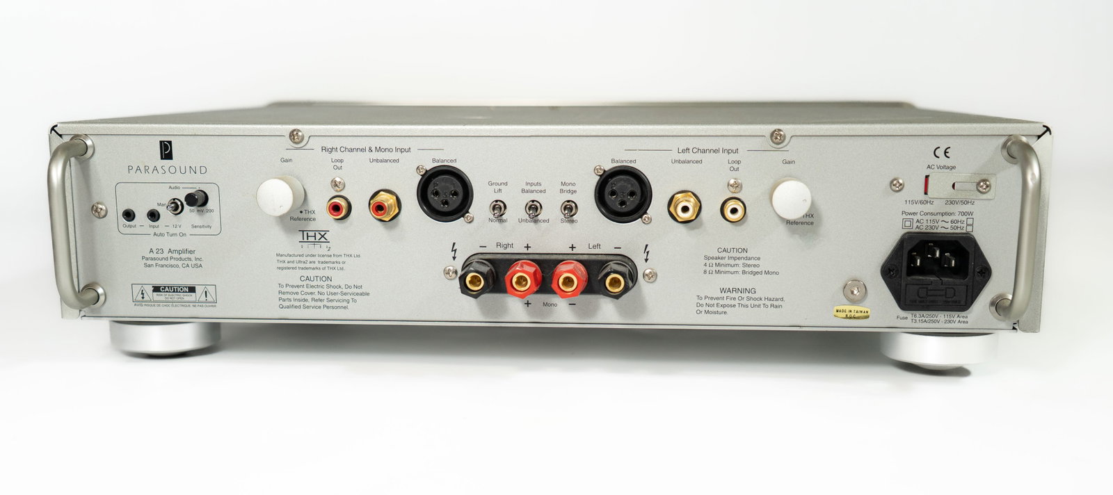 Parasound A23 Amplifier - 7