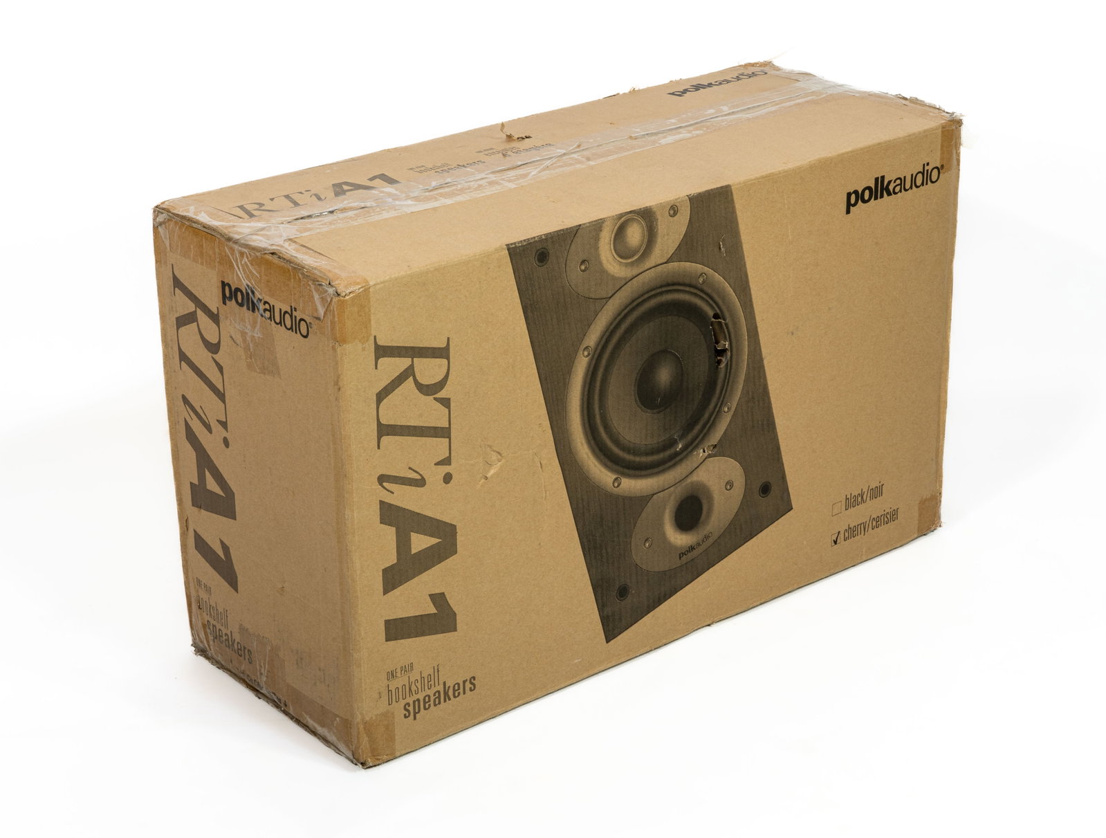 Pair Polk Audio RTi A1 Bookshelf Speakers (Cherry) (1 of 2)
