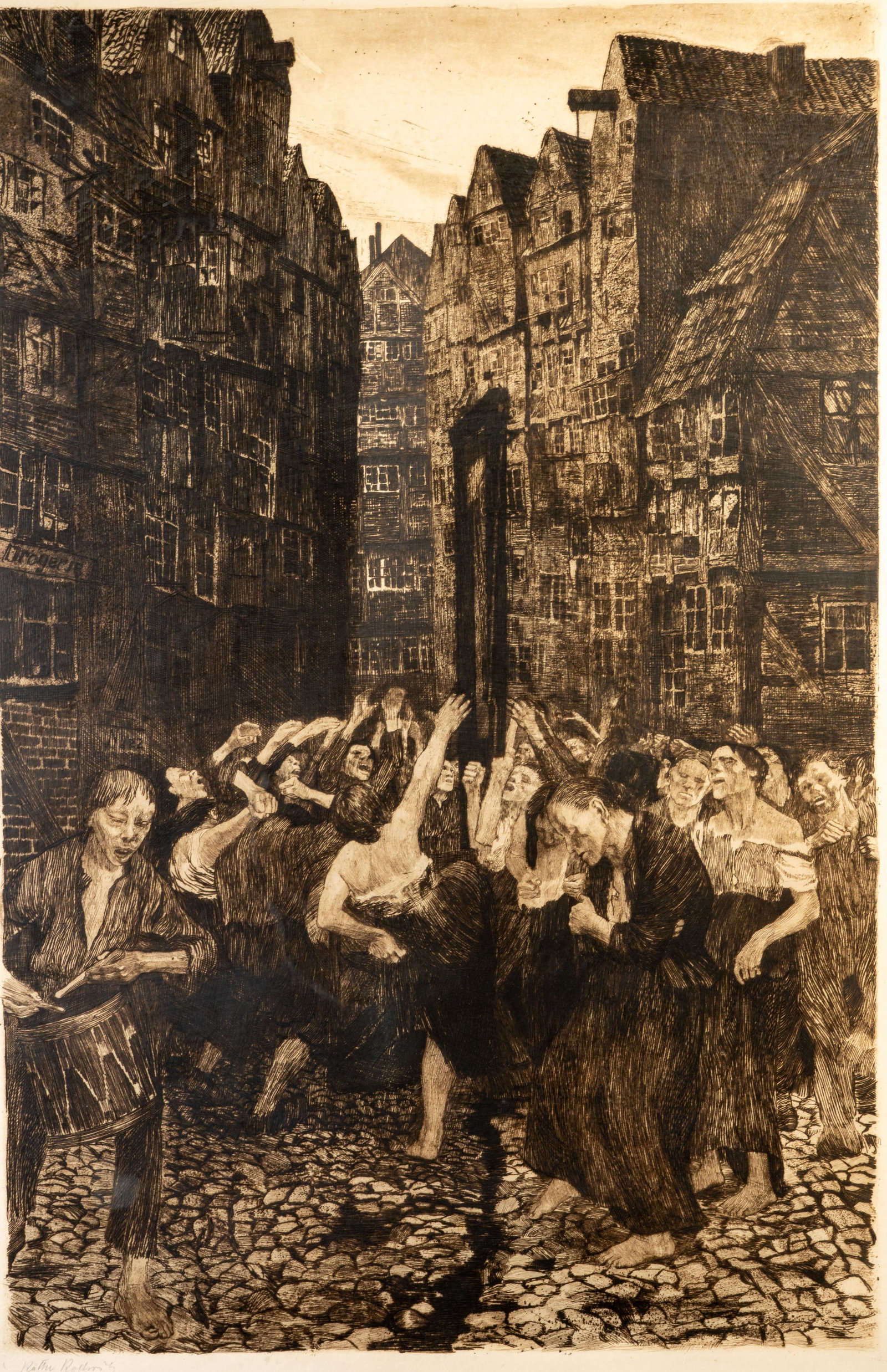 Kathe Kollwitz (German, 1867-1945) The Carmagnole (1 of 7)