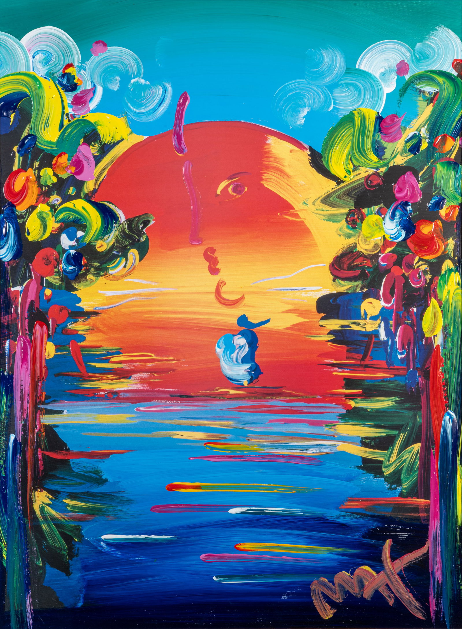 Peter Max (American, b. 1937) Better World III (1 of 5)
