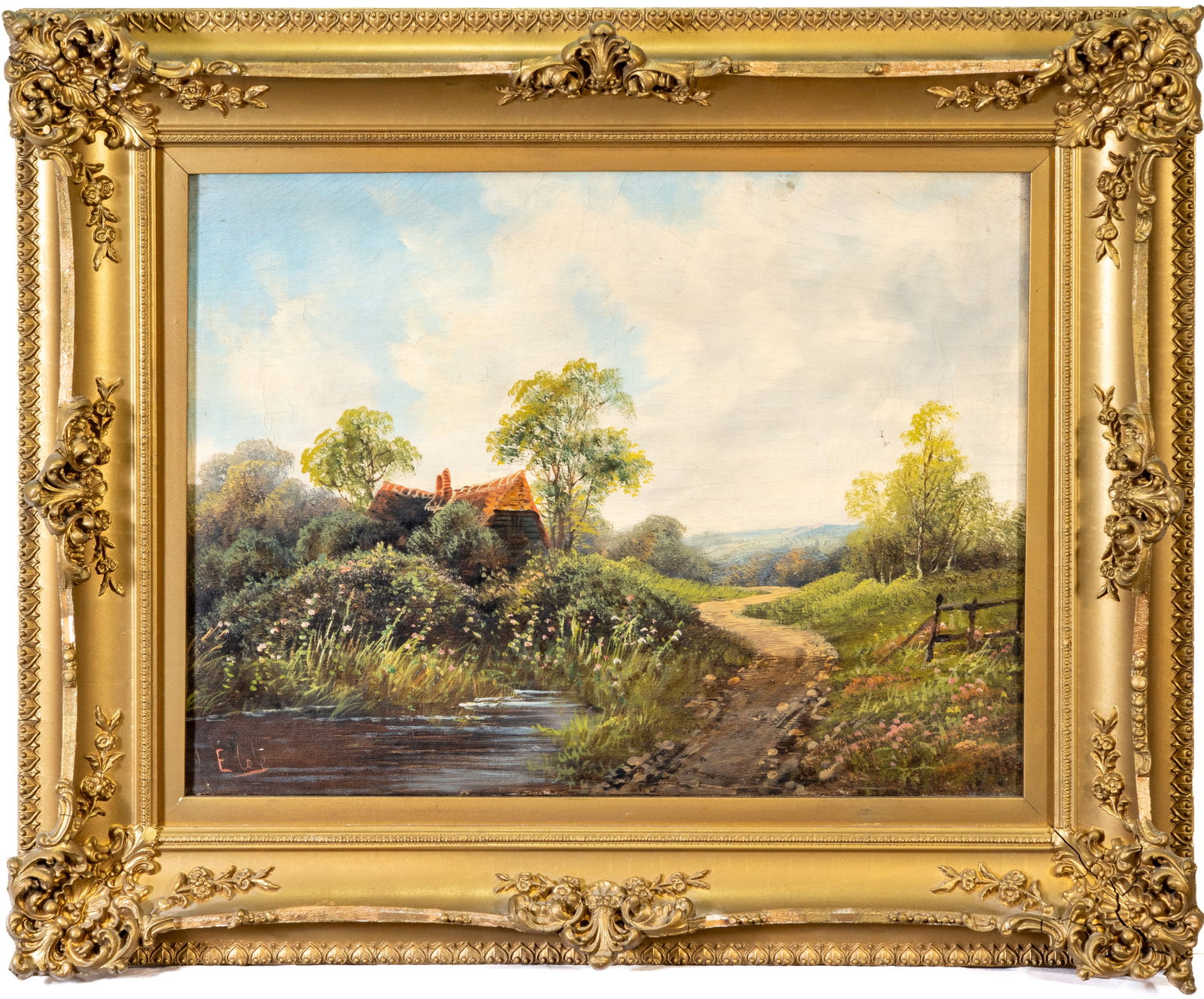 Edwin Cole (British, 1868-1935) Oil Painting (1 of 9)