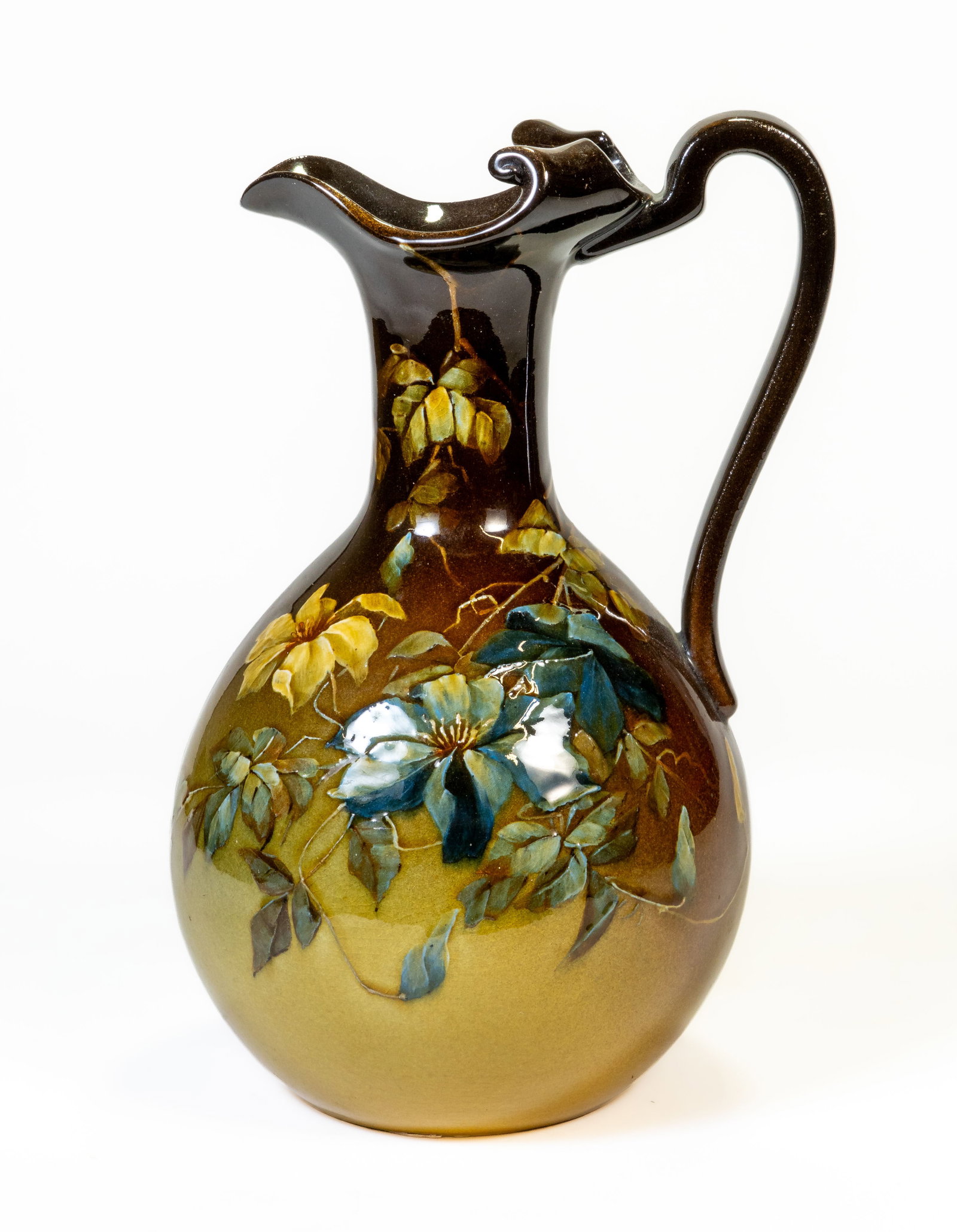 Antique (1890-1900) French St.Cloud Pottery Ewer (1 of 11)