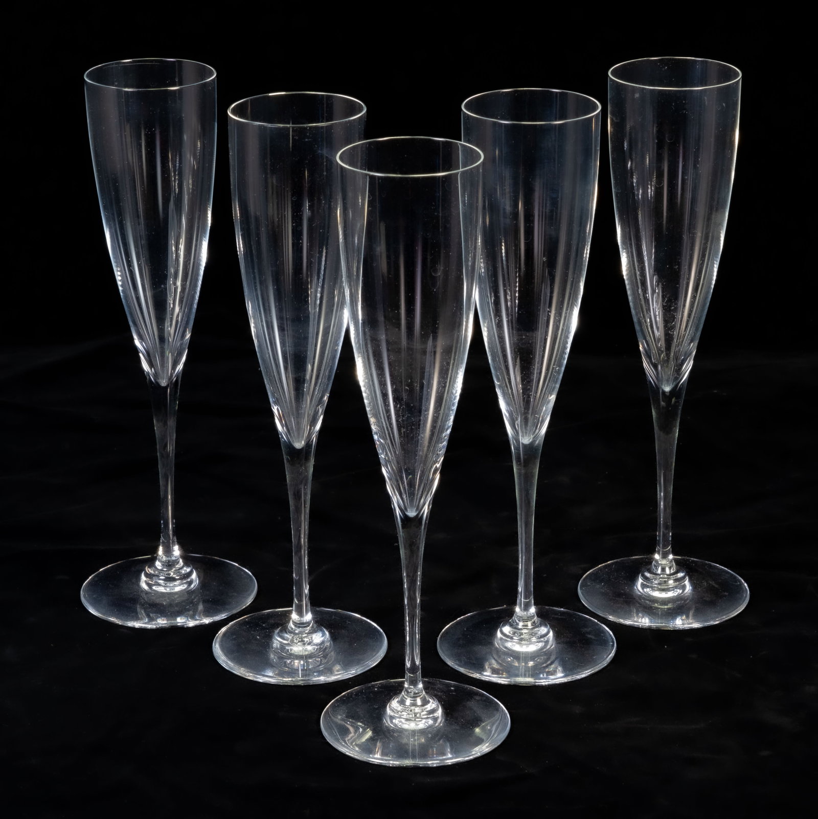 Five (5) Baccarat Dom Perignon Champagne Flutes (1 of 5)